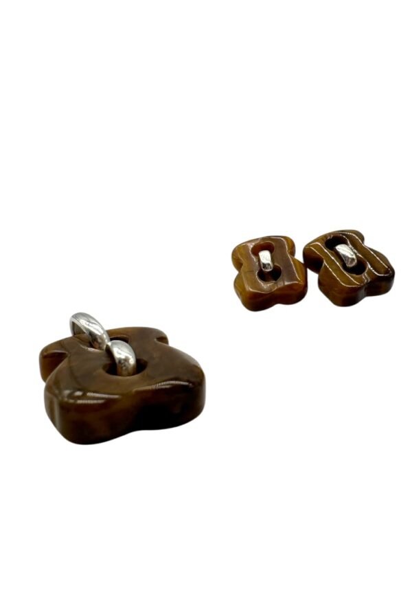 TOUS - SET EARRINGS & PENDANT OJO DE TRIGE - Image 9